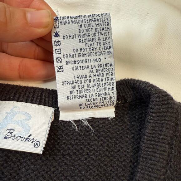 Vintage Bobbie Brooks Snowman Christmas Sweater Vest Women’s Size Small Holiday - Picture 5 of 7